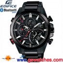 已完售,CASIO EQB-501DC-1ADR(公司貨,保固1年):EDIFICE太陽能,Bluetooth smart,TIME TRAVELLER,智慧藍牙指針錶款,EQB501DC
