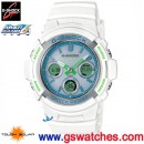 CASIO AWG-M100SWG-7ADR(公司貨,保固1年):::太陽能電波時計G-SHOCK<6局電波接收>,刷卡不加價或3期零利率,AWGM100SWG