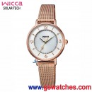 已完售,CITIZEN KP3-465-13(公司貨,保固1年):::Wicca,星願系列,SOLAR-TECH,太陽能,淑女錶,星型秒針,廣告款,刷卡或3期零利率,KP346513