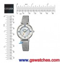 已完售,CITIZEN KP3-465-11(公司貨,保固1年):::Wicca,星願系列,SOLAR-TECH,太陽能,淑女錶,星型秒針,KP346511