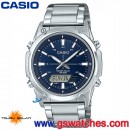 客訂商品,CASIO AMW-S820D-2A(公司貨,保固1年):::太陽能,指針數字雙顯,防水50米,世界時間,碼表,鬧鈴,刷卡或3期零利率,AMWS820D