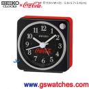 缺貨,SEIKO QHE905K(公司貨,保固1年):::SEIKO X Coca-Cola,可口可樂聯名款,嗶嗶聲,滑動式秒針,貪睡,燈光,夜光,刷卡不加價,QHE-905K