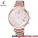 已完售,CITIZEN FB1334-62A(公司貨,保固2年):::xC,光動能,鈦金屬,藍寶石鏡面,計時碼錶,日期,櫻花粉紅,限定款,FB133462A