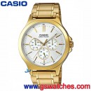 客訂商品,CASIO MTP-V300G-7A(公司貨,保固1年):::經典大方,指針男錶,三眼六針,不鏽鋼錶帶,星期,日期,24時制,刷卡或3期零利率,MTPV300G