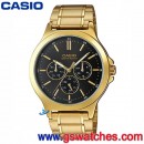 客訂商品,CASIO MTP-V300G-1A(公司貨,保固1年):::經典大方,指針男錶,三眼六針,不鏽鋼錶帶,星期,日期,24時制,刷卡或3期零利率,MTPV300G
