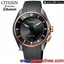 CITIZEN BZ4006-01E(公司貨,保固2年):::Eco-Drive光動能+藍牙,鈦,W410,IOS,Android,萬年曆,雙時間,鬧鈴,藍寶石,碼錶,刷卡或3期,BZ400601E