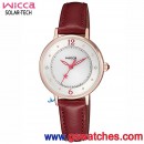 CITIZEN KP3-465-12(公司貨,保固1年):::Wicca,星願系列,SOLAR-TECH,太陽能,淑女錶,星型秒針,聖誕節推薦款,刷卡或3期,KP346512