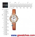 已完售,CITIZEN KP3-627-10(公司貨,保固1年):::Wicca公主系列,SOLAR-TECH,太陽能,淑女錶,KP362710
