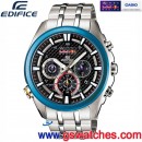 已完售,CASIO EFR-537RB-1ADR(公司貨,保固1年):::EDIFICE CHRONOGRAPH計時碼錶,Red Bull Racing限定,霓虹照明,刷卡或3期,EFR537RB