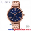 客訂商品,CASIO SHE-3066PG-2AUDF(公司貨,保固1年):::Sheen,時尚女錶,日期,刷卡或3期零利率,SHE3066PG