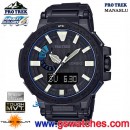 已完售,CASIO PRX-8000YT-1BDR(公司貨,保固1年):::PRO TREK,頂級錶款,MANASLU系列,太陽能,6局電波接收,鈦金屬,刷卡或3期,PRX8000YT