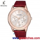 已完售,CITIZEN FD2062-03A(公司貨,保固2年):::日本製,xC,光動能,時尚女錶,星期日期顯示,藍寶石鏡面,FD206203A