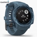 已完售,GARMIN Instinct-lakeside湖濱藍(公司貨,保固1年):::本我系列,GPS腕錶,電子羅盤,氣壓式高度計,心率,TracBack