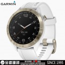 已完售,GARMIN approach-s40-white淡金色白鋼錶圈(公司貨,保固1年):::高爾夫GPS腕錶,AutoShot揮桿偵測,果嶺預覽