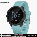已完售,GARMIN forerunner-245-music-black-aqua音樂版 天空藍(公司貨,保固1年):::GPS音樂運動跑錶,音樂串流服務,forerunner245
