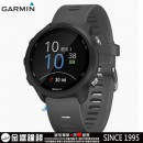 已完售,GARMIN forerunner-245-black-slate深灰色(公司貨,保固1年):::GPS運動跑錶,多項體能狀況監控指標,,forerunn