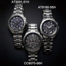 CITIZEN AT9091-51H(公司貨,保固2年):::日本製,光動能全球電波時計,H820,萬年曆,鈦金屬,藍寶石,日期星期,鬧鈴,刷卡或3期,AT909151H