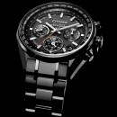 已完售,CITIZEN CC4004-58E(公司貨,保固2年):::Satellite光動能,GPS衛星對時,鈦金屬,DLC,碼錶,鬧鈴,萬年曆,兩地時間,藍寶石,CC400458E