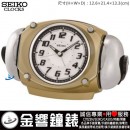 缺貨,SEIKO QHK043G(公司貨,保固1年):::SEIKO指針型大聲公鬧鐘,滑動式秒針,貪睡,大音量鬧鈴,音量控制,夜光,燈光,QHK-043G