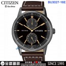已完售,CITIZEN BU3027-16E(公司貨,保固2年):::Eco-Drive,光動能,時尚男錶,日期,24小時指針顯示,8723機芯,BU302716E