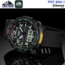 【金響鐘錶】現貨,CASIO PRT-B50-1DR(公司貨,保固1年):::藍牙,PRO TREK,專業登山錶,指針數字雙顯,溫度,高度,氣壓,方位,日出日落,計步器,PRTB50