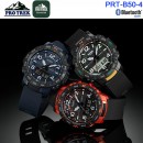 【金響鐘錶】預購,CASIO PRT-B50-4DR(公司貨,保固1年):::藍牙,PRO TREK,專業登山錶,指針數字雙顯,溫度,高度,氣壓,方位,日出日落,計步器,PRTB50