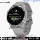 已完售,GARMIN vivoactive-4s-gray-silver銀河灰(公司貨,保固1年):::GPS智慧腕錶,多種運動模式,音樂儲存與播放,行動支付,vivoactive4s