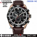 已完售,CITIZEN CB5038-14E(公司貨,保固2年):::PROMASTER,Eco-Drive光動能,全球電波時計,碼錶計時,E660,萬年曆,藍寶石,CB503814E