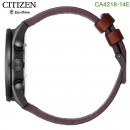 CITIZEN CA4218-14E(公司貨,保固2年):::Eco-Drive,光動能,時尚男錶,計時碼錶,日期,強化玻璃鏡面,B620機芯,刷卡或3期,CA421814E