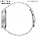 CITIZEN NH7501-85A(公司貨,保固2年):::自動上鍊兼手上鍊,機械錶,藍寶石鏡面,寶石數21石,5氣壓防水,刷卡或3期零利率,NH750185A