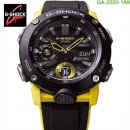 【金響鐘錶預購】CASIO GA-2000-1A9DR(公司貨,保固1年):::G-SHOCK,指針+數字雙顯,碳纖維核心防護構造,刷卡或3期,GA2000