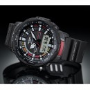 【金響鐘錶】現貨,CASIO PRT-B70-1DR(公司貨,保固1年):::藍牙,PRO TREK,專業登山錶,指針數字雙顯,溫度,高度,氣壓,方位,釣魚時間,PRTB70