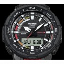 【金響鐘錶】現貨,CASIO PRT-B70-1DR(公司貨,保固1年):::藍牙,PRO TREK,專業登山錶,指針數字雙顯,溫度,高度,氣壓,方位,釣魚時間,PRTB70