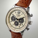 已完售,CITIZEN CA4500-16X(公司貨,保固2年):::Eco-Drive,光動能,計時碼錶,B620,時尚男錶,日期顯示,強化玻璃,CA450016X