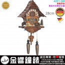 【金響鐘錶】預購,TRENKLE UHREN 4201QM(公司貨):::25cm,德國製,原木手工精緻原野鄉村屋,石英黑森林咕咕鐘,12首音樂,4201 QM