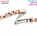 已完售,CITIZEN KP5-662-51(公司貨,保固1年):::Wicca,星飾系列,SOLAR-TECH,太陽能,淑女錶,3顆水晶,KP566251