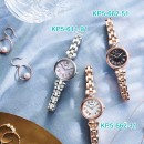 已完售,CITIZEN KP5-662-51(公司貨,保固1年):::Wicca,星飾系列,SOLAR-TECH,太陽能,淑女錶,3顆水晶,KP566251
