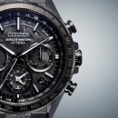 已完售,CITIZEN CC4044-53E(公司貨,保固2年):::HAKUTO-R黑晶款,GPS衛星對時,光動能,鈦,碼錶,鬧鈴,萬年曆,兩地時間,藍寶石,DLC,CC404453E