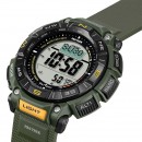 【金響鐘錶】預購,CASIO PRG-340-3DR(公司貨,保固1年):::PRO TREK,太陽能專業登山錶,溫度,高度,氣壓,方位,PRG340