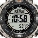 【金響鐘錶】現貨,CASIO PRG-340T-7DR(公司貨,保固1年):::PRO TREK,太陽能專業登山錶,溫度,高度,氣壓,方位,PRG340T