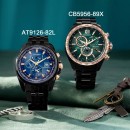 已完售,CITIZEN CB5956-89X(公司貨,保固2年):::Eco-Drive,光動能,全球電波時計,E660,萬年曆,日期星期,碼錶計時,藍寶石,CB595689X