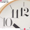 【金響鐘錶】現貨,Lemnos WR-0401L,Riki Optima(公司貨):::日本製,RIKI CLOCK,渡辺力氏,極簡風,時尚掛鐘,Riki-Optima
