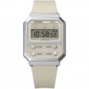 【金響鐘錶】現貨,CASIO A100WEF-8ADF(公司貨,保固1年):::經典電子錶,復古造型設計,1/100碼錶,鬧鈴,A-100WEF