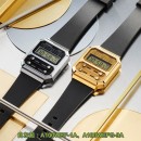 【金響鐘錶】現貨,CASIO A100WEF-1ADF(公司貨,保固1年):::經典電子錶,復古造型設計,1/100碼錶,鬧鈴,A-100WEF