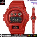 ●金響鐘錶,現貨,CASIO DW-6900RRB-4DR,公司貨,G-SHOCK,經典款手錶,DW-6900RRB-4